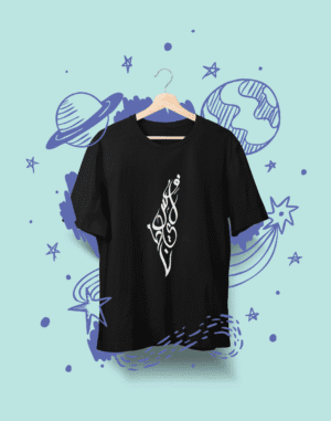 Palästina‑Karte aus arabischen Buchstaben - Unisex T‑Shirt