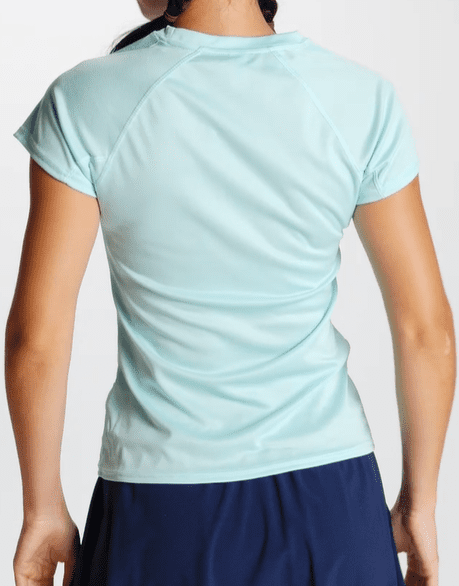 „Gib nicht auf!“ Damen Sport T‑Shirt – arabisch-deutscher Schrift – Bild 7